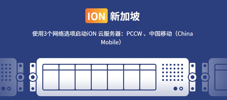 iON新加坡CN2云服务器配置升级