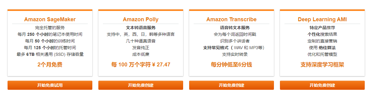 亚马逊云科技Amazon SageMaker、Amazon Polly和Amazon Transcribe机器学习服务