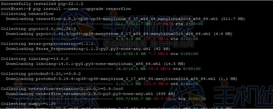 安装TensorFlow