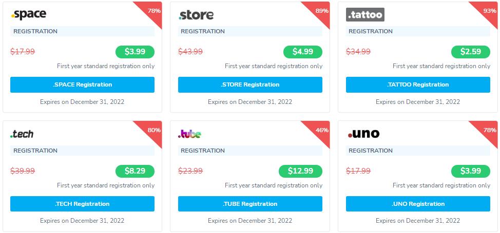 NameSilo2022年7月域名优惠活动