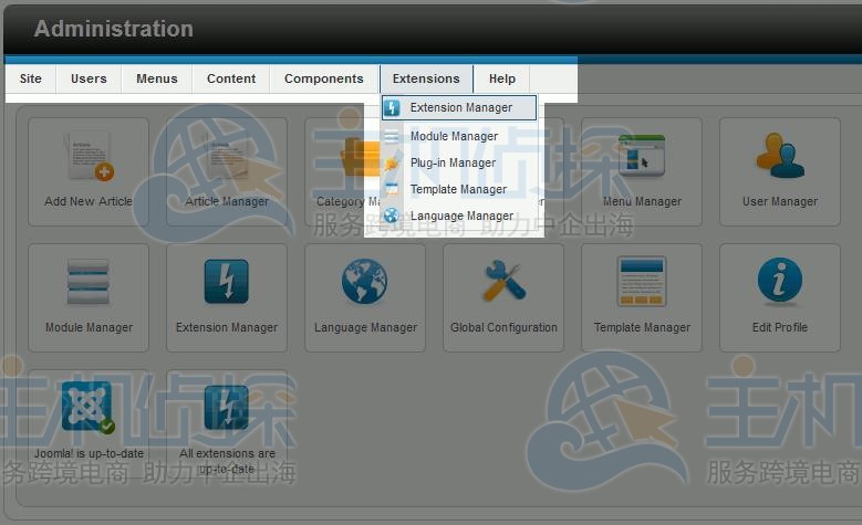 Joomla安装插件