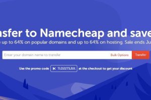 Namecheap域名注册和转入优惠活动