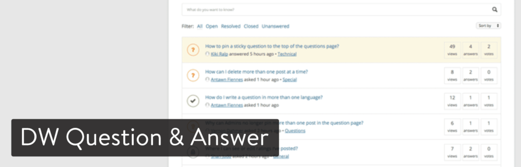 DW Question and Answer