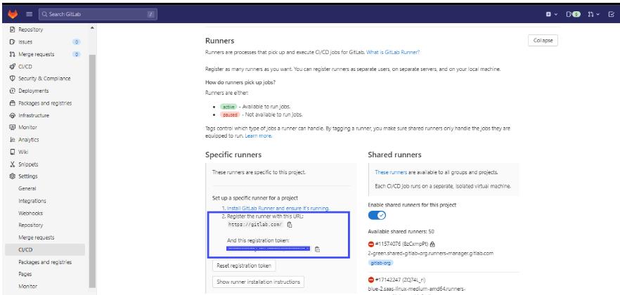 设置GitLab Runner