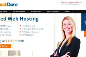 HostDare美国洛杉矶VPS促销