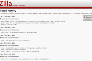 FileZilla Server 1.6.7发布