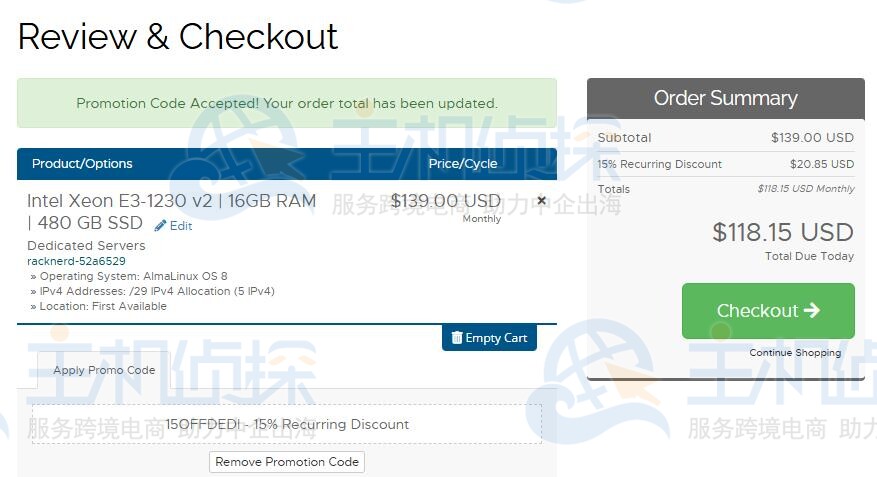 RackNerd便宜欧美服务器