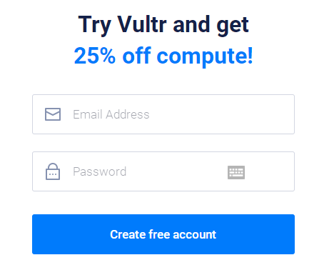 2023年5月Vultr优惠码领取