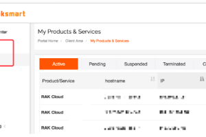 RAKsmart云服务器产品升级配置