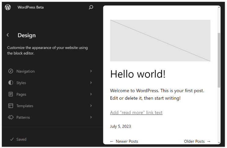 WordPress 6.3