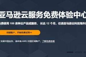 亚马逊云科技爆款云服务器