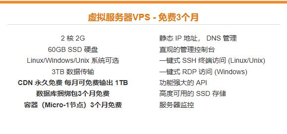亚马逊VPS价格