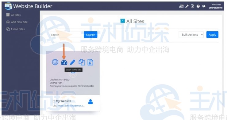 登录该站点