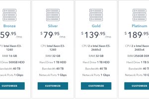 ColoCrossing专用服务器方案
