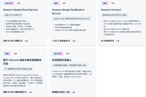 亚马逊云科技免费电子营销解决方案