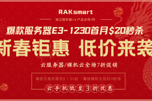 RAKsmart新春活动