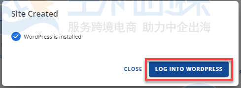 WordPress仪表板