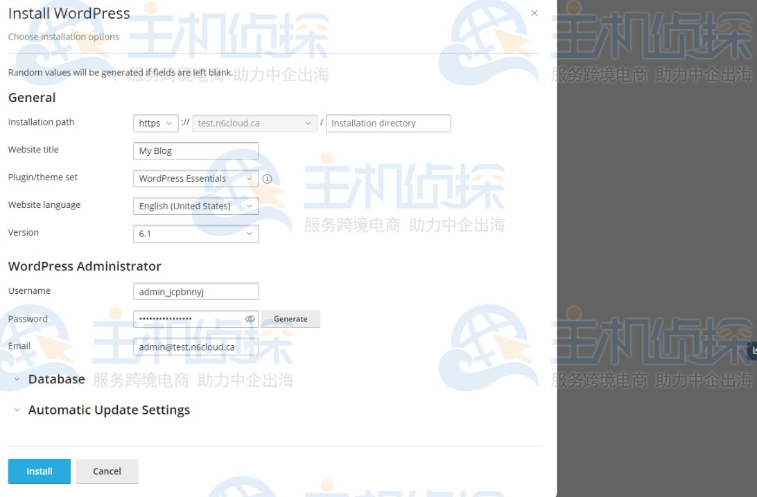 配置安装
