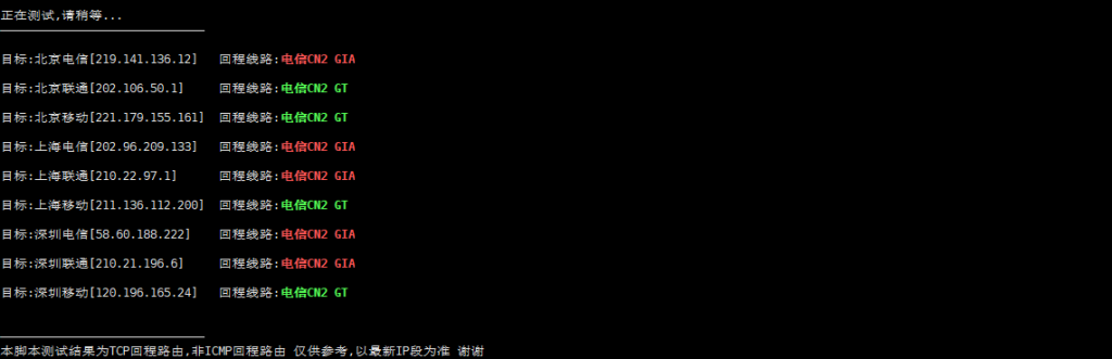 路由测试