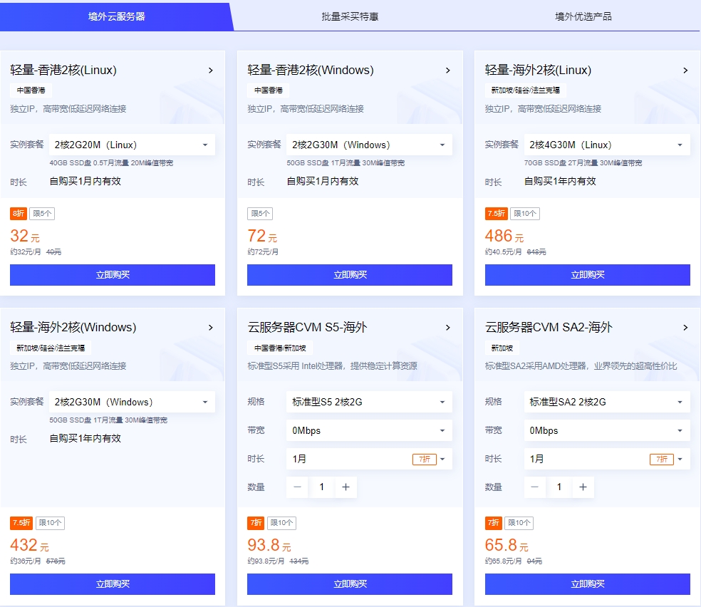境外产品优选