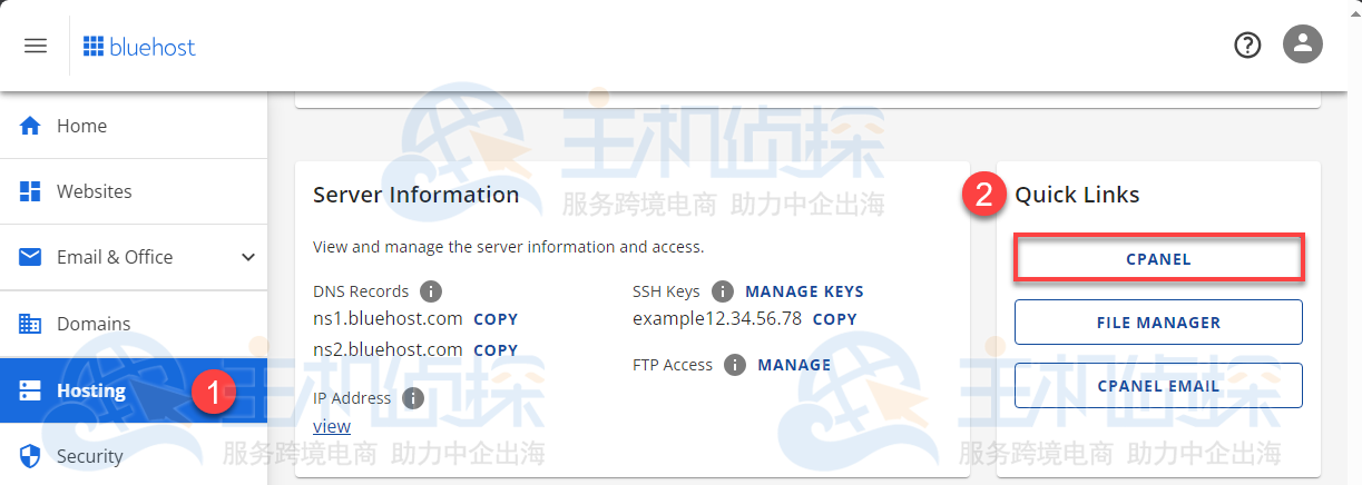 BlueHost主机