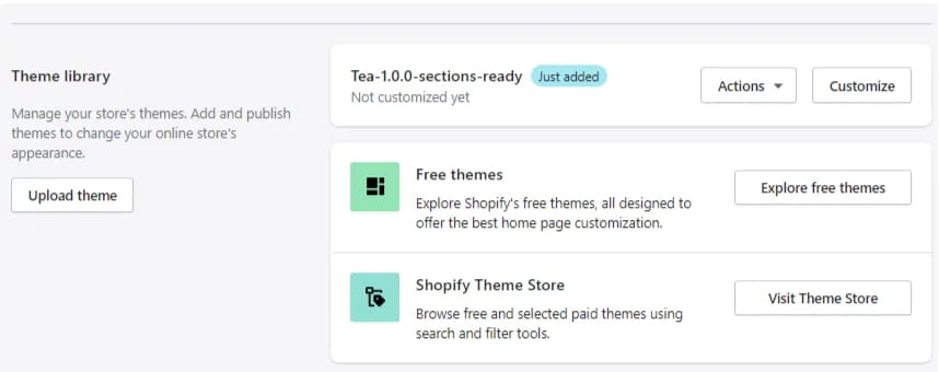 Shopify主题设置
