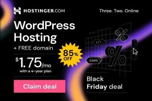 Hostinger黑五特卖