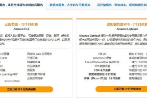 亚马逊云科技服务器