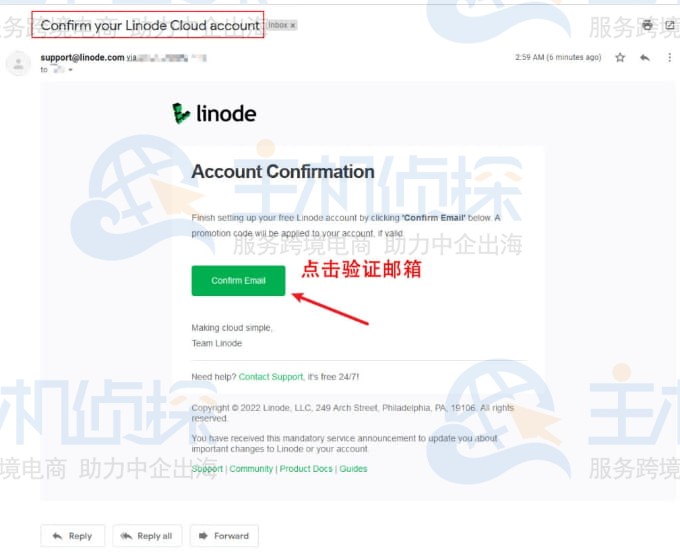 账号激活邮件