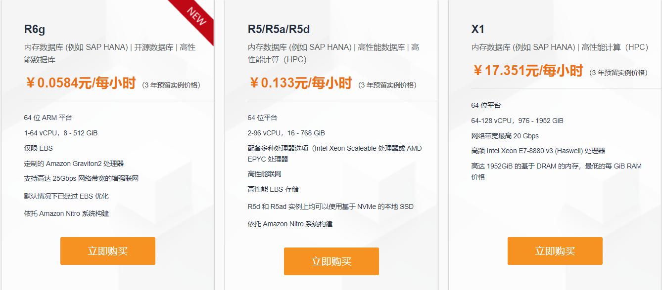 内存优化型