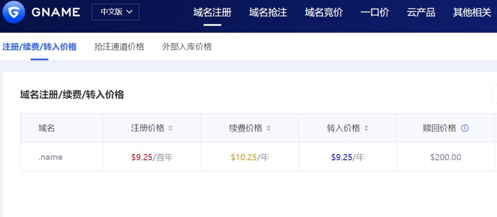 name域名好不好