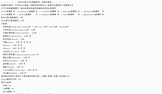 IP质量检测