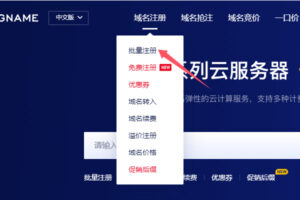 域名批量注册