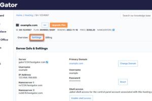 Manage管理面板