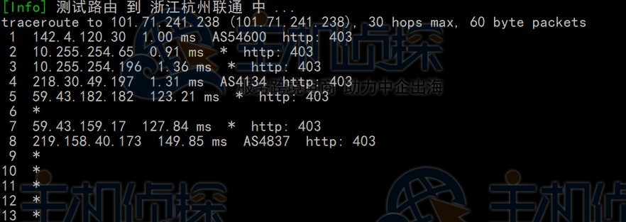联通回程