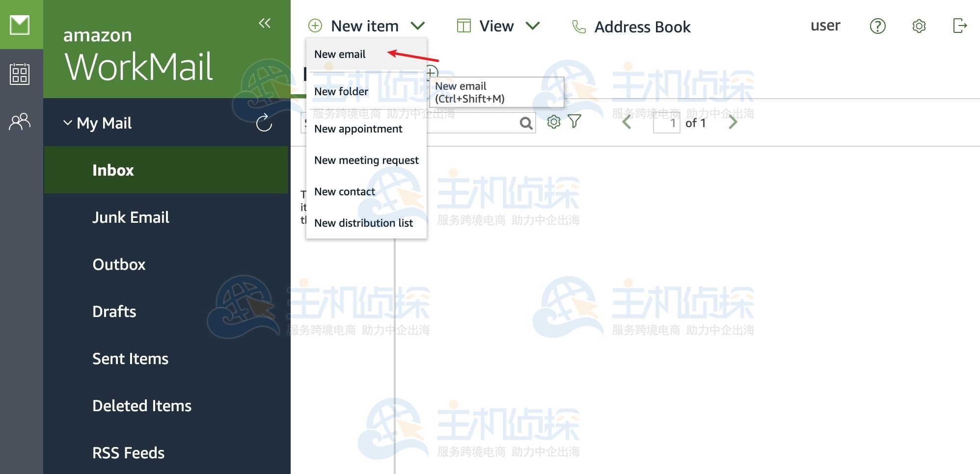 在Amazon WorkMail上使用自己的邮件域