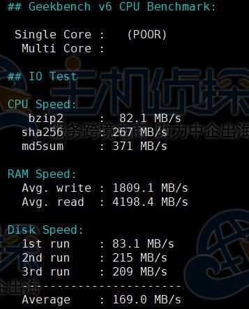 云服务器性能测试