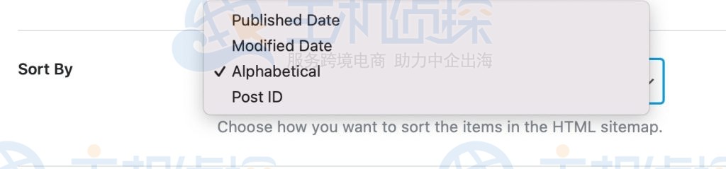 排序方式