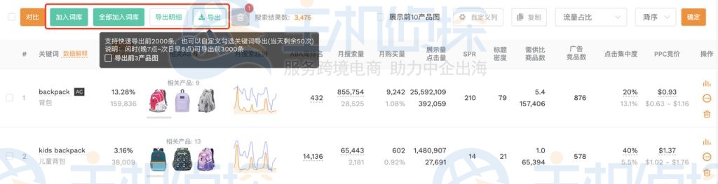 导出与应用