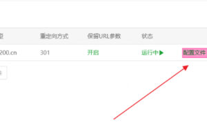 301重定向设置