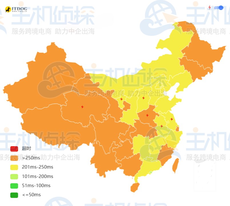 BuyVM瑞士VPS ping检测