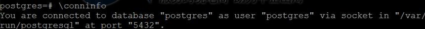 连接到PostgreSQL