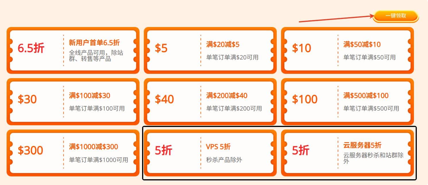 RAKsmart VPS/云服务器全场5折