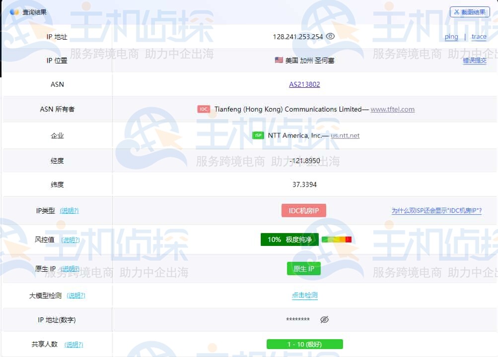 美国圣何塞VPS Standard