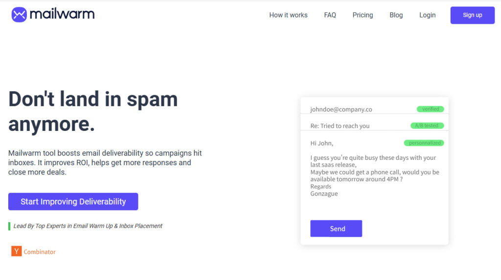 Mailwarm模拟真实邮件互动