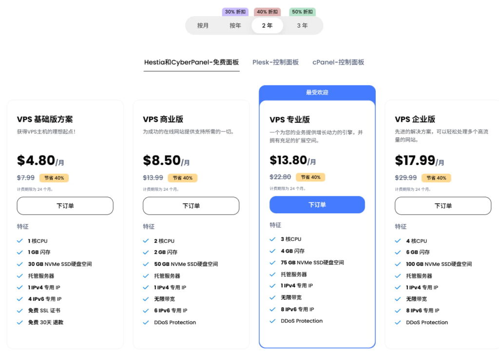 Ultahost VPS主机