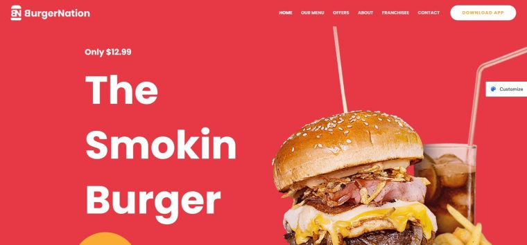 WordPress餐厅主题推荐astra