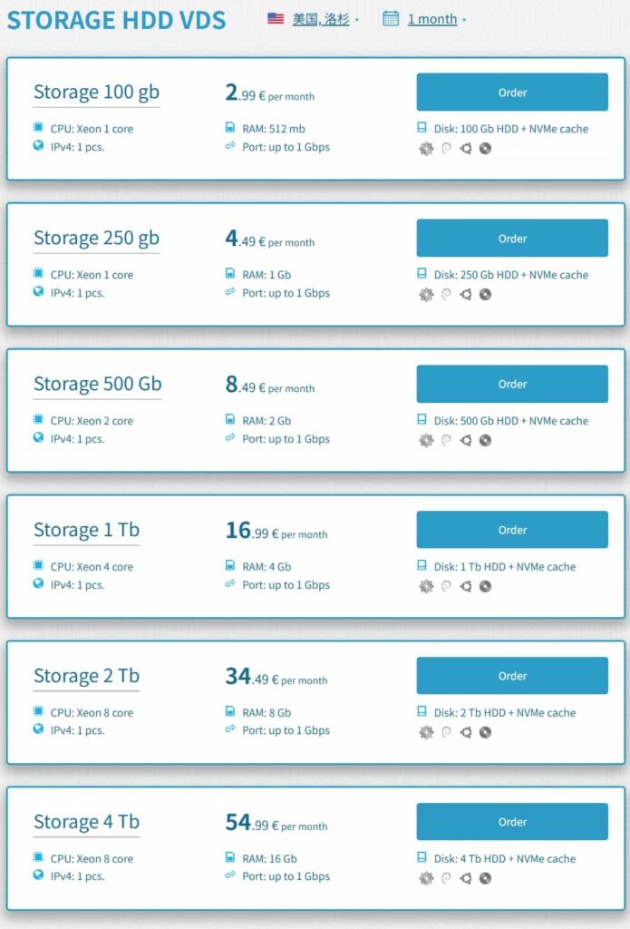 Storage HDD VDS方案