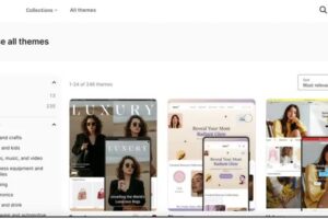 选择Shopify主题的步骤