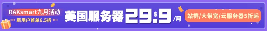 RAKsmart美国服务器